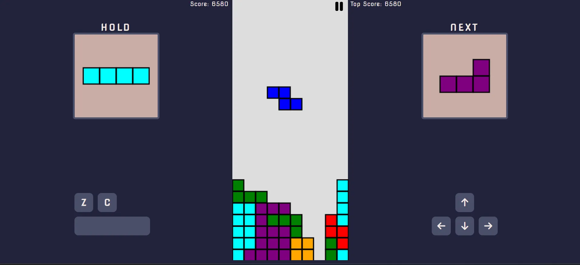 Tetris preview